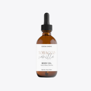 Cocoa Cherie Tobacco Vanilla Scented Body Oil 4 oz.