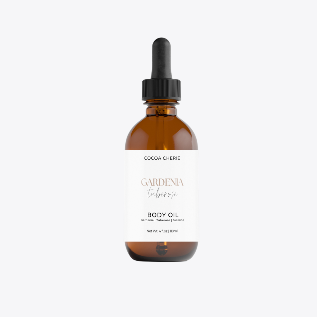 Gardenia Tuberose Body Oil - 4 oz.